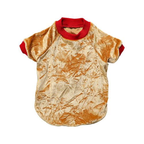 Bal Rengi Kadife Tshirt